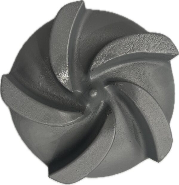 Impeller 600BHN 27% Chrome White Iron